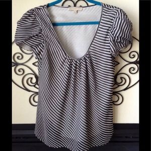 dora by dora landa silk blouse S scoop neck